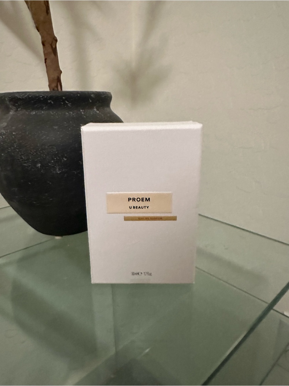 PROEM U Beauty Nourishing Facial Oil — White & Gold